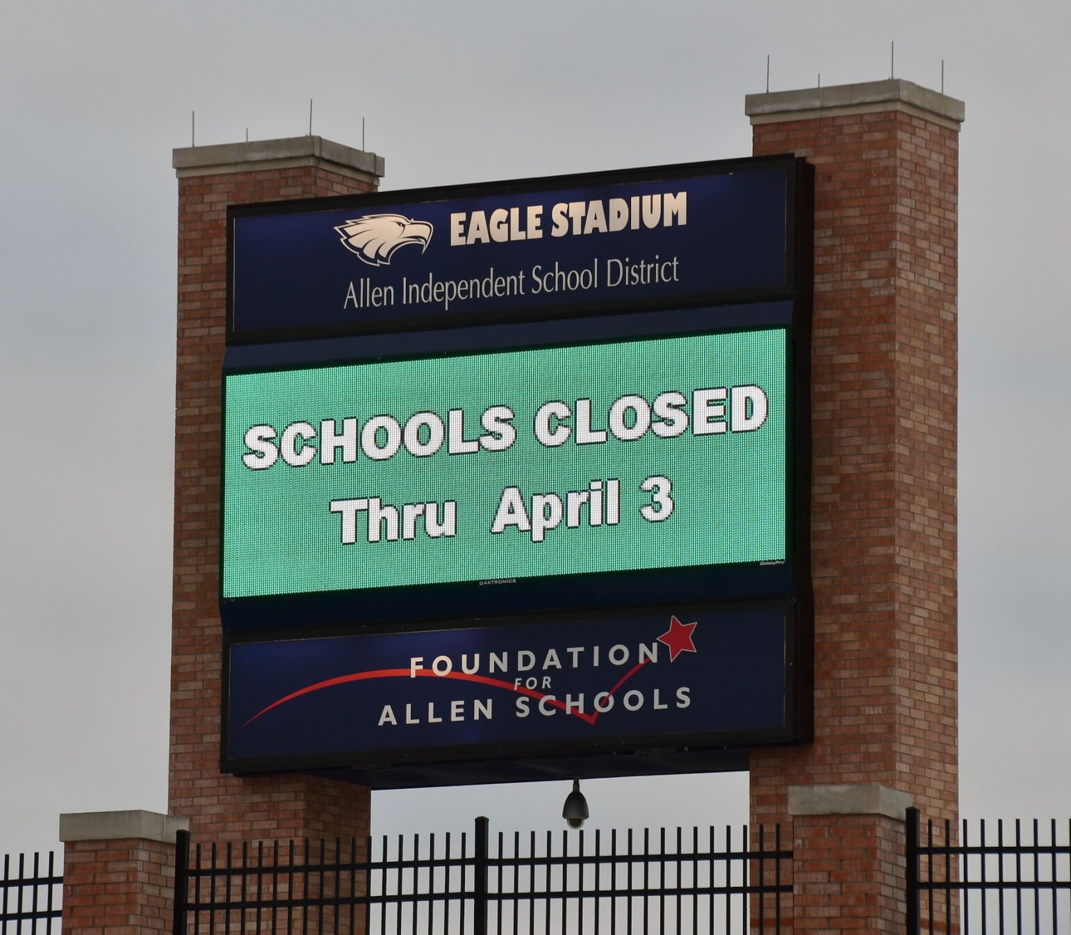 Schools closed